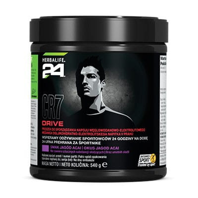 CR7 Drive Puszka smak jagód acai 540 g CR7 Drive Puszka smak jagód acai 540 g