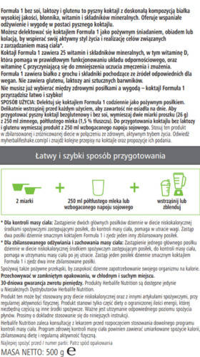 Koktajl odżywczy o smaku malin i białej czekolady 500 g Koktajl odżywczy o smaku malin i białej czekolady 500 g
