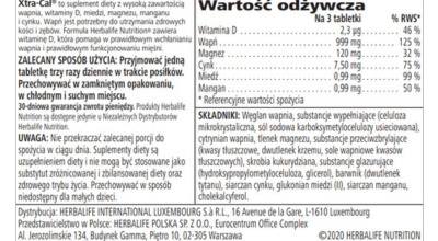 Xtra Cal 90 tabletek Xtra Cal 90 tabletek